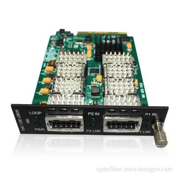 10g Oeo XFP+ to XFP+ Standalone Rack-Mount Repeater up to 80km